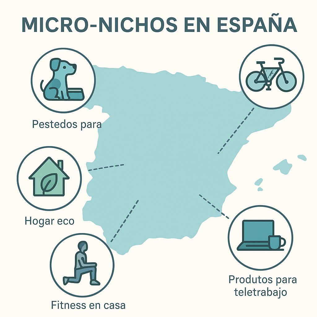 Micro-nichos de dropshipping rentables en España (2026): cómo detectarlos, validarlos y encontrar proveedores fiables