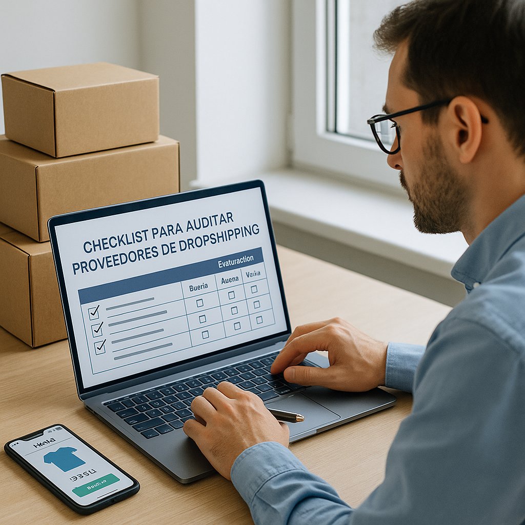 Cómo evaluar proveedores dropshipping: auditoría práctica, pruebas de pedido y plantilla de scoring