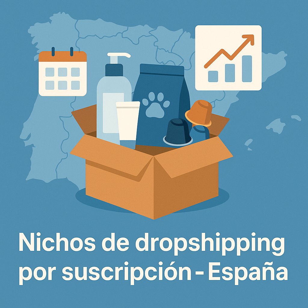 Nichos dropshipping suscripción: 10 ideas rentables en España y cómo validarlas