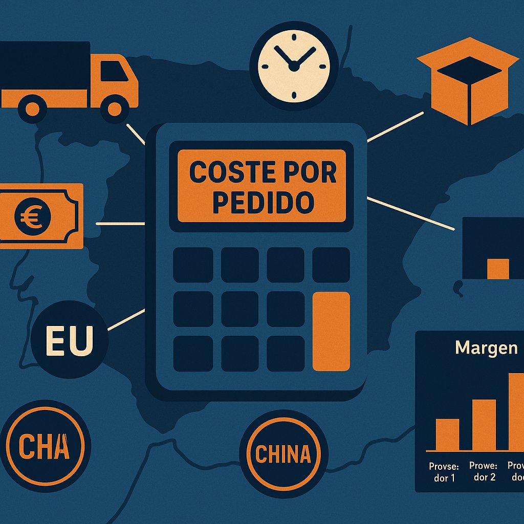 Comparativa real de proveedores para dropshipping en España: calcula el coste por pedido y elige el más rentable