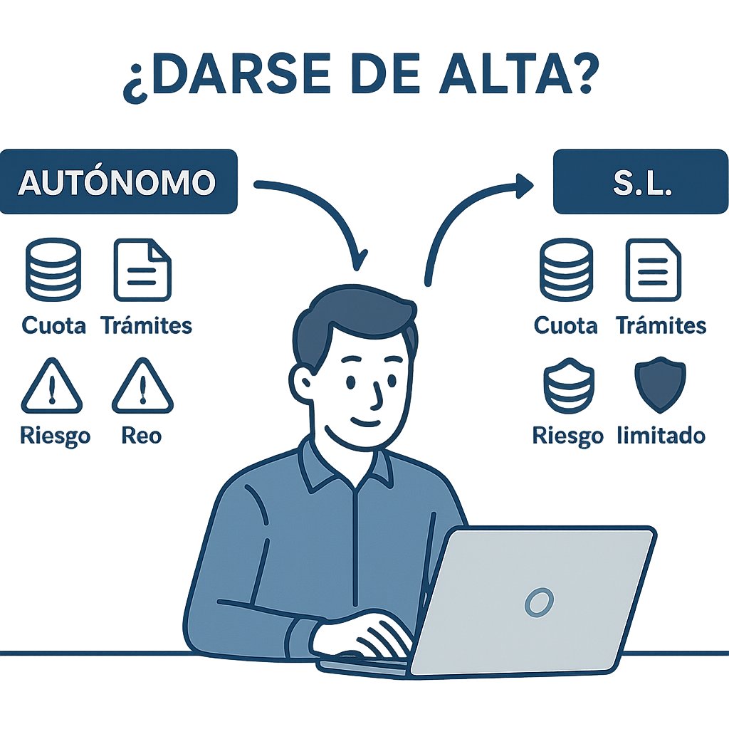 ¿Tengo que darme de alta como autónomo para hacer dropshipping en España? Guía práctica 2026