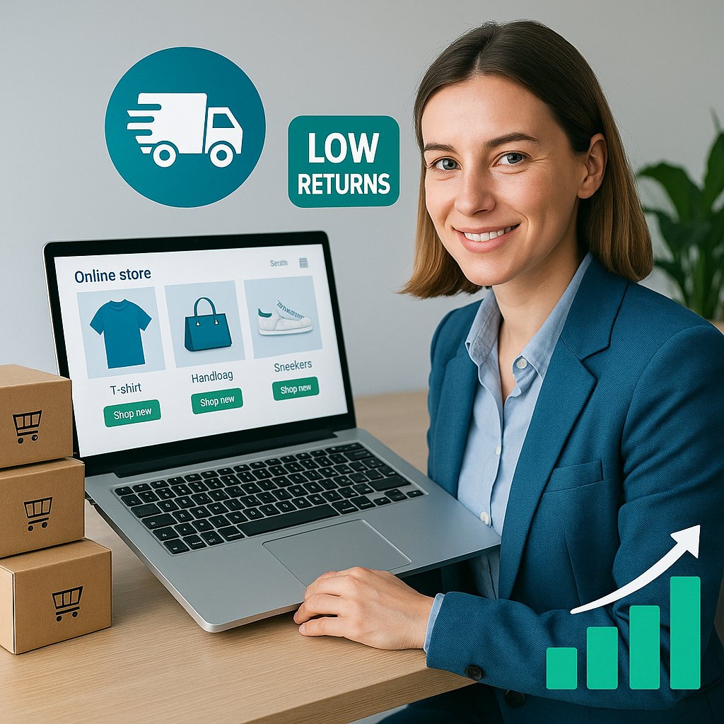 Nichos de dropshipping de baja fricción para empezar en España (2026): 12 ideas con pocas devoluciones y envío barato