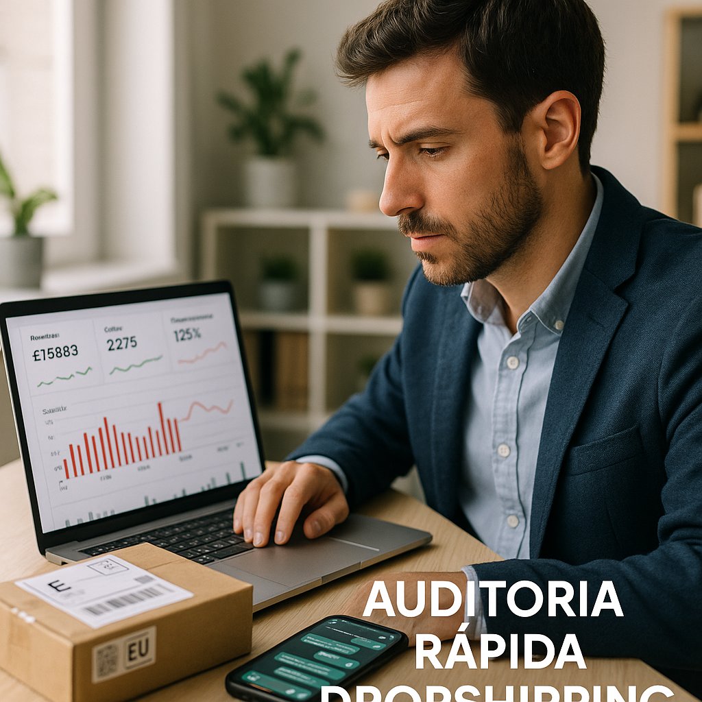 Auditoría rápida: identifica y corrige los errores que hunden tu tienda de dropshipping en 7 días