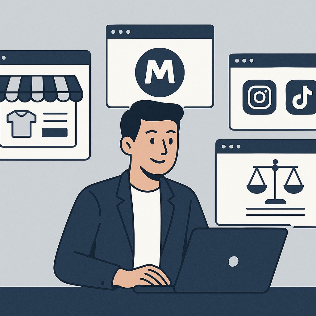 Legalidad del dropshipping según canal: obligaciones y riesgos en tienda, marketplaces y redes (España)