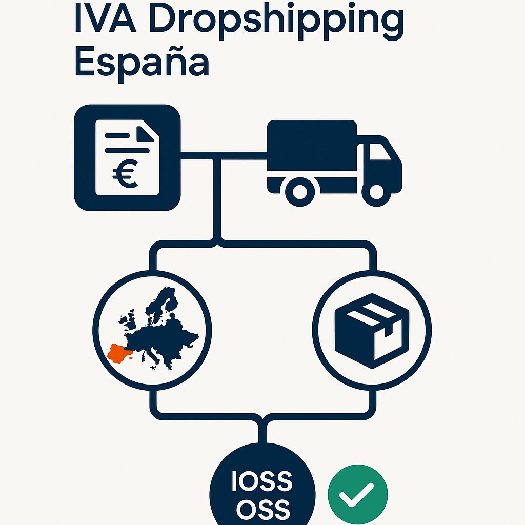 Árbol de decisiones: aplicar IVA y facturar correctamente en dropshipping desde España (guía práctica)