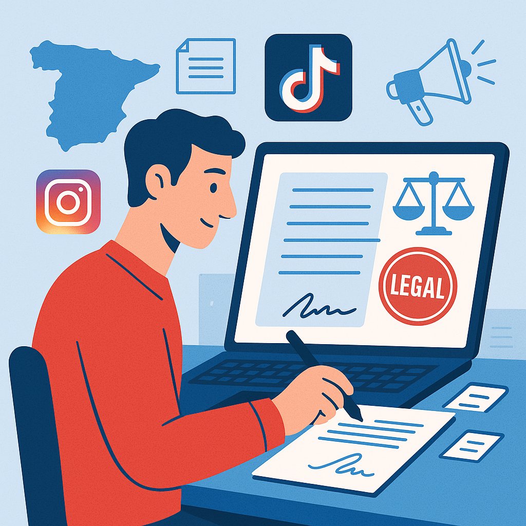 Publicidad, influencers y afiliados en dropshipping: guía legal práctica para tiendas en España (2026)