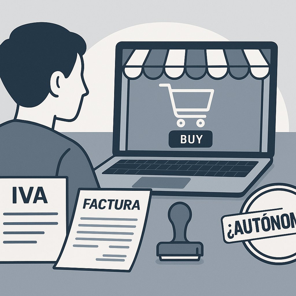 ¿Hay que darse de alta como autónomo para hacer dropshipping? IVA, facturación y cuándo puedes facturar sin ser empresario