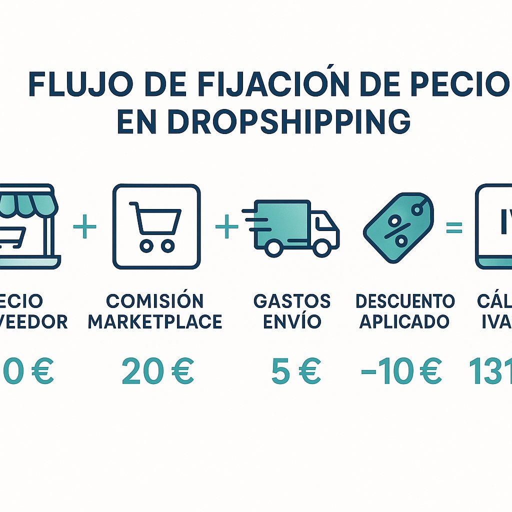 IVA, descuentos y gastos de envío en dropshipping: cómo calcular precios y facturar promociones sin perder margen
