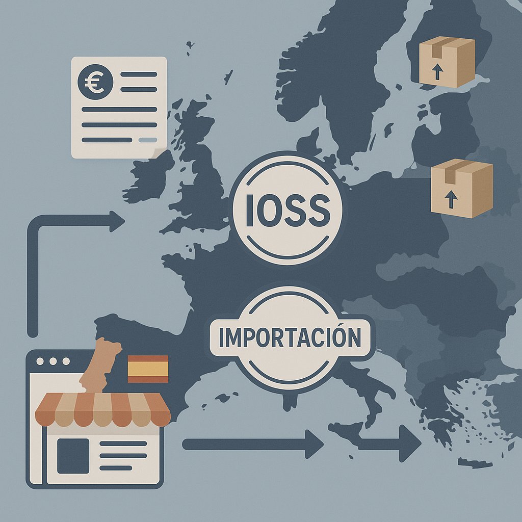 IOSS, OSS y importación en dropshipping: cómo afecta al IVA y a la facturación de tu tienda en España