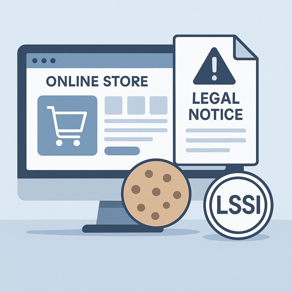 Aviso legal, cookies y LSSI para tiendas dropshipping en España: qué incluir paso a paso