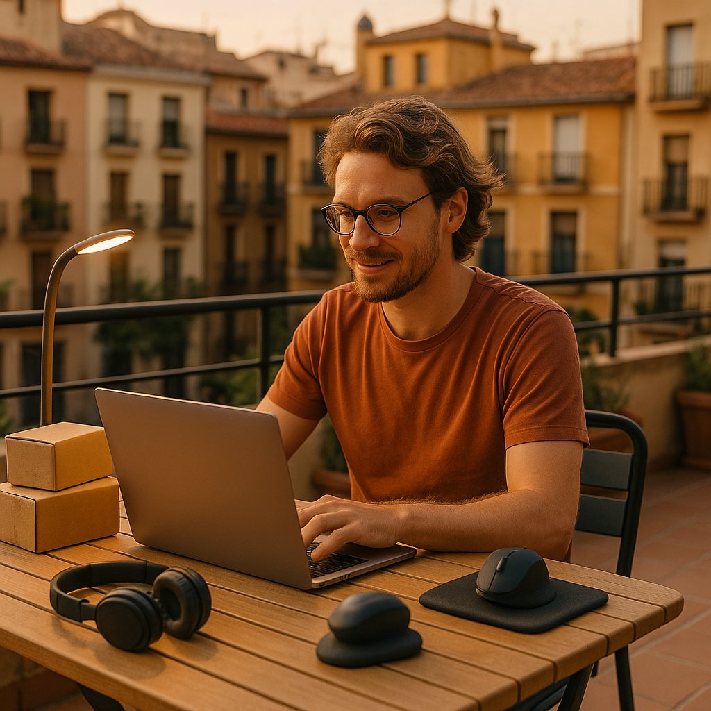 Cómo vender a teletrabajadores y nómadas digitales en España: 12 nichos de dropshipping rentables y cómo validarlos