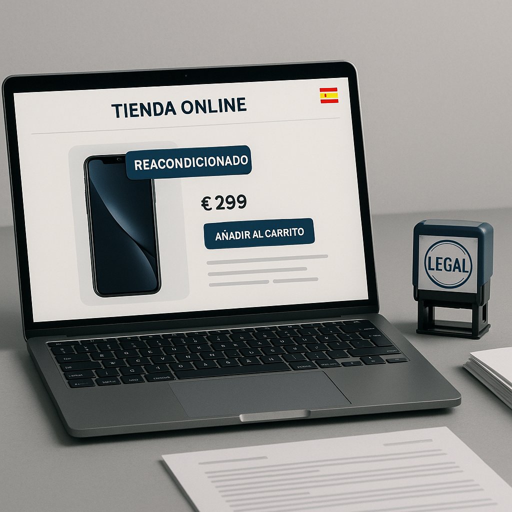 Dropshipping de segunda mano y productos reacondicionados en España: guía legal práctica (2026)