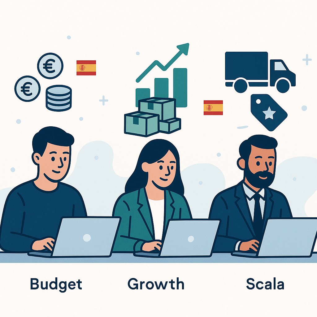 Cómo elegir el proveedor de dropshipping ideal según tu presupuesto y fase de crecimiento