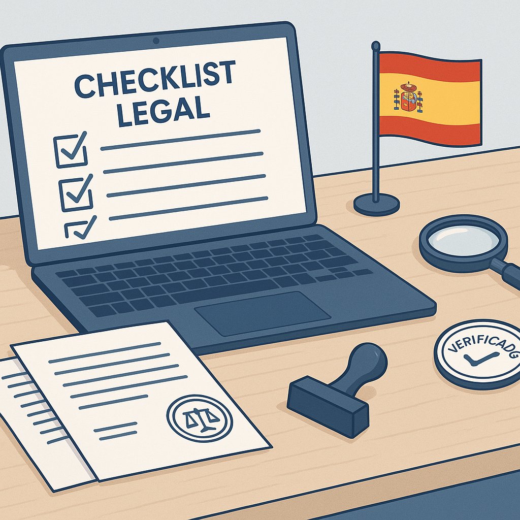 Checklist legal para vender o auditar tu tienda dropshipping en España: documentos y pruebas que te pedirán