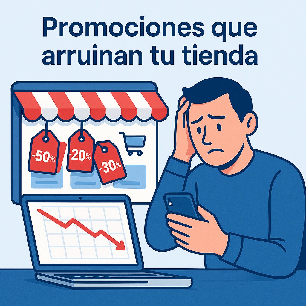 Promociones que arruinan tu tienda: errores frecuentes con descuentos y cupones en dropshipping (y cómo evitarlos)
