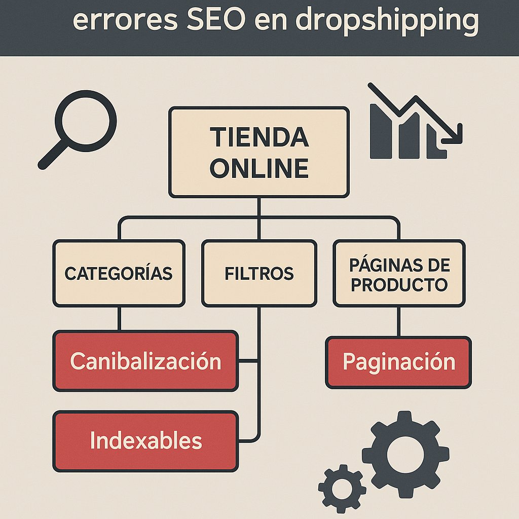 Errores en la arquitectura y navegación de tiendas dropshipping que anulan tu SEO y ventas (cómo detectarlos y solucionarlos)