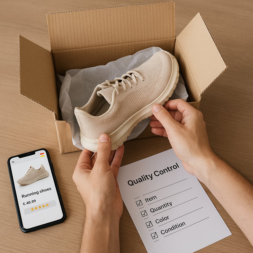 Control de calidad dropshipping: errores que te cuestan ventas y cómo montar un proceso sin stock