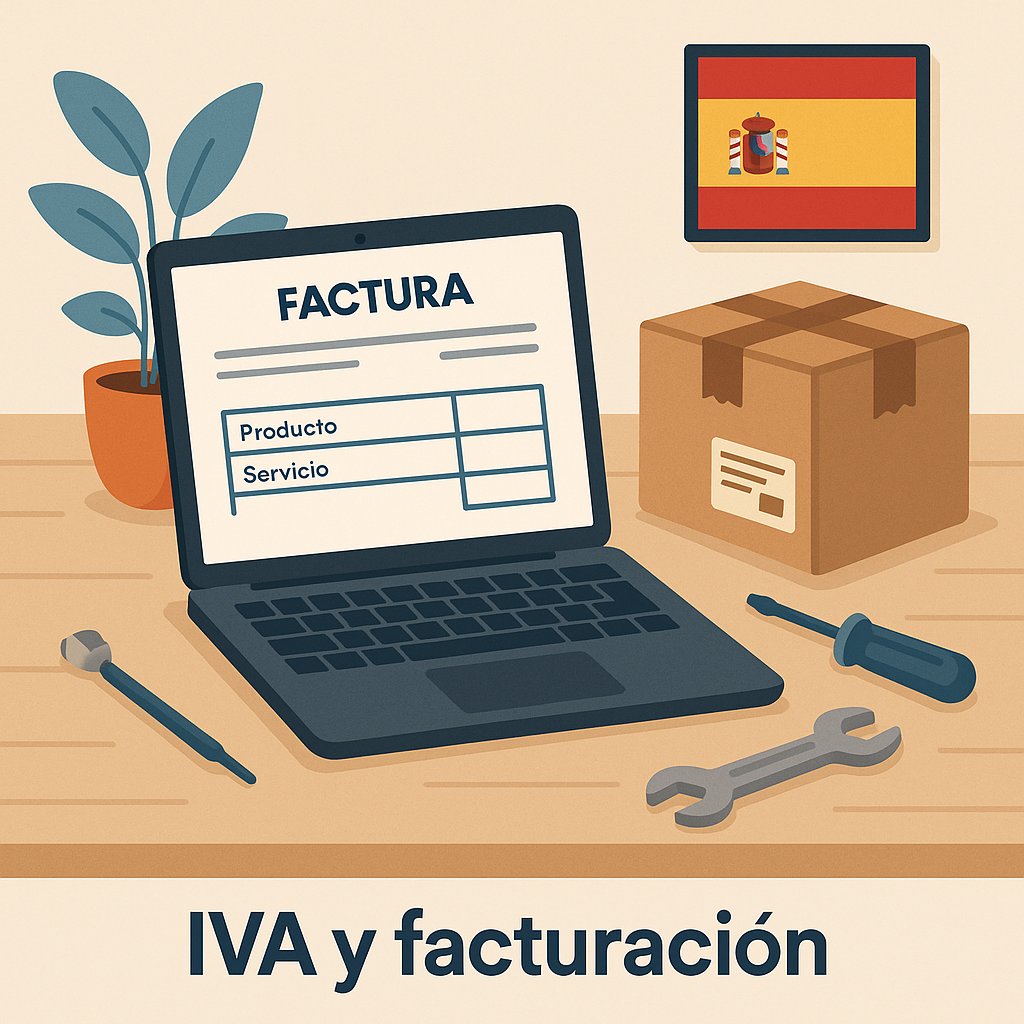 Cómo facturar producto + servicio en dropshipping: IVA en servicios añadidos, ejemplos y plantilla práctica